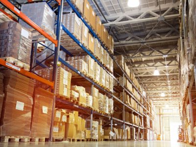64521750 - interior of a modern warehouse
